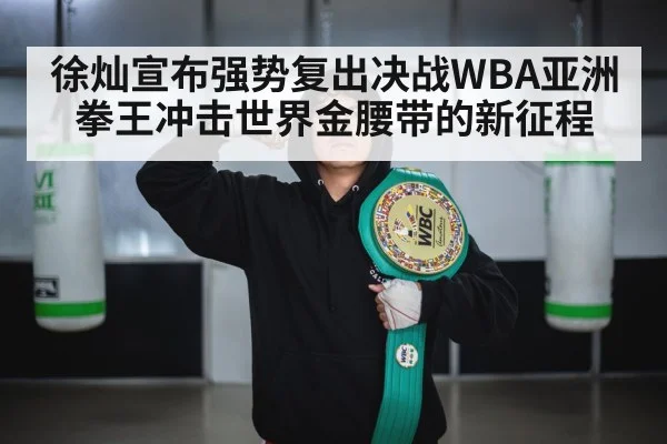 WBA champion belt